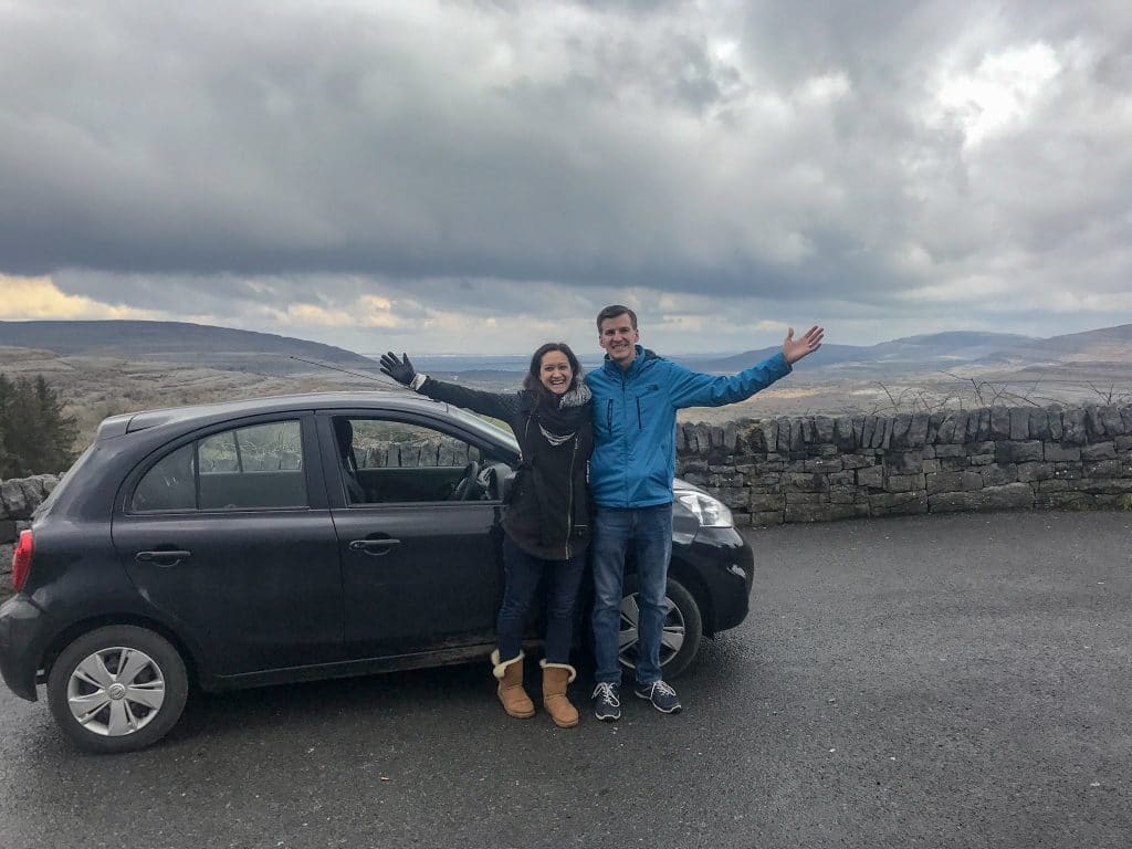 The best way to see Ireland is by renting a car and taking a road trip! 