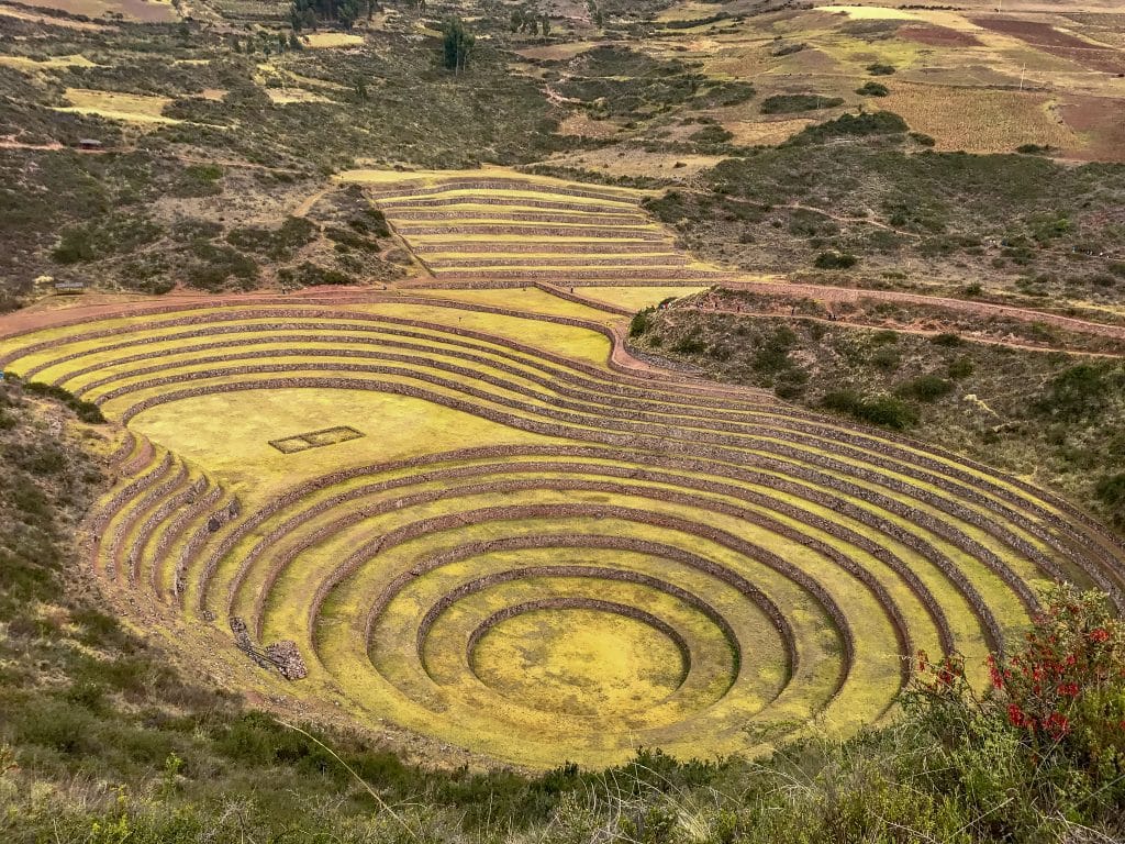 The Moray Inca Ruin is something spectacular to see in the Sacred Valley. 