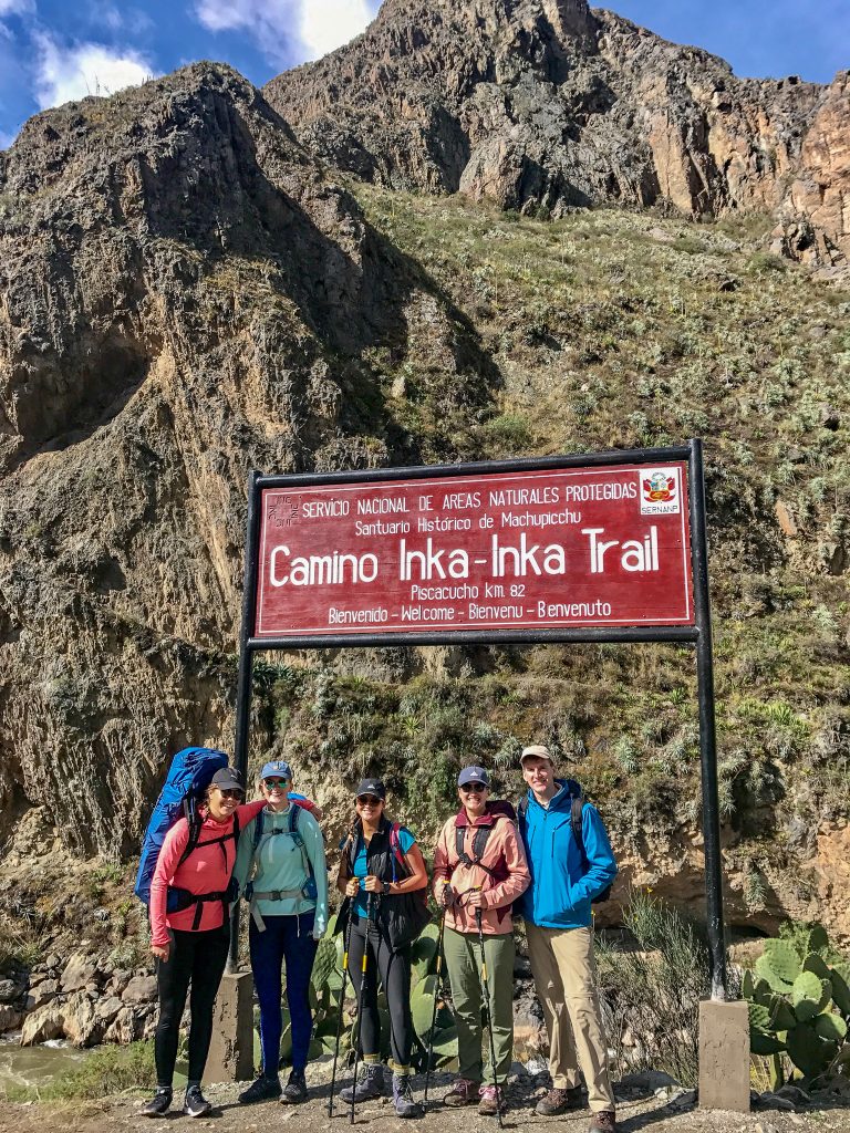 Ready to hike the classic Inca trail!