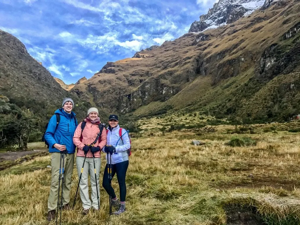 It can get very cold, so don't forget jackets and head gear when packing for the Inca trail.