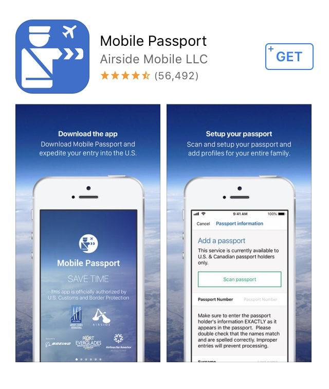 First steps of using Mobile Passport is downloading the app! It is simple to download, apply and use. Just follow the steps. 