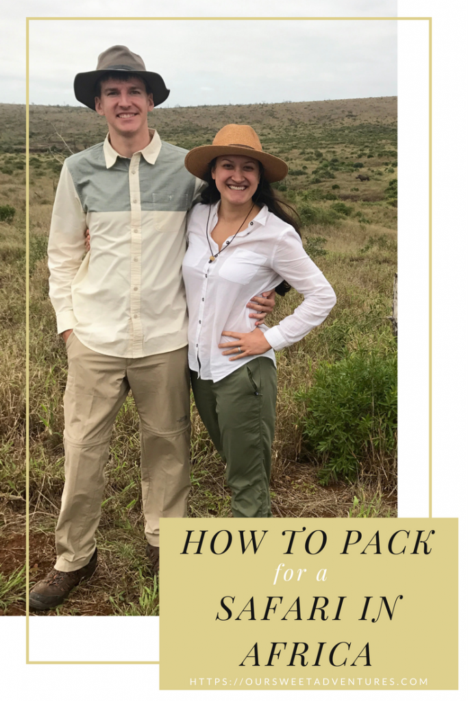 how to pack for a safari in Africa