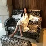 Donegal to Galway - Lough Eske Castle Hotel & Spa, Spa Solis, thermal stone chair