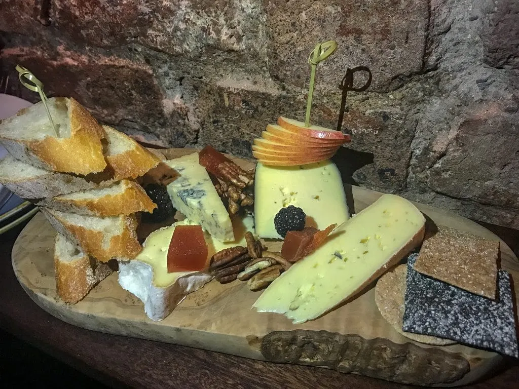 Cheese boar, Cask Cork at Hotel Isaacs Cork - Boutique hotel in Cork
