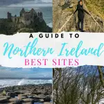 Dublin to the Causeway Coast - a guide to Northern Ireland's best sites! Sites include the Dark Hedges, Carrick-a-Rede Rope Bridge, Giants Causeway and Dunluce Castle. #NorthernIreland #Castle #GiantsCauseway #DarkHedges #CarrickaredeRopeBridge #DunluceCastle