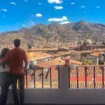 Amazing views of Cusco from Tocuyeros Boutique Hotel