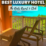 The Reefs Resort & Club has been named Bermuda's best hotel for several years and for good reason. It simply is the best. It has luxurious accommodations each with a patio that overlooks the turquoise green Atlantic Ocean.