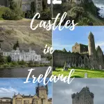 I have gathered 12 of the BEST CASTLES IN IRELAND that you cannot miss. Each one is spread throughout the country and has some unique history behind them. Some are iconic, have been featured in TV, almost in complete ruins or even turned into a hotel. Nevertheless, exploring these Irish castles will be some of the best highlights of your entire trip on the Emerald Isle.