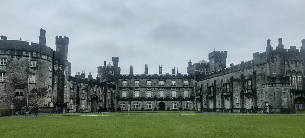 Kilkenny Castle is a beautiful restored castle in Ireland. The castle gives guests the opportunity to visit countless rooms including the magnificent picture gallery wing. 