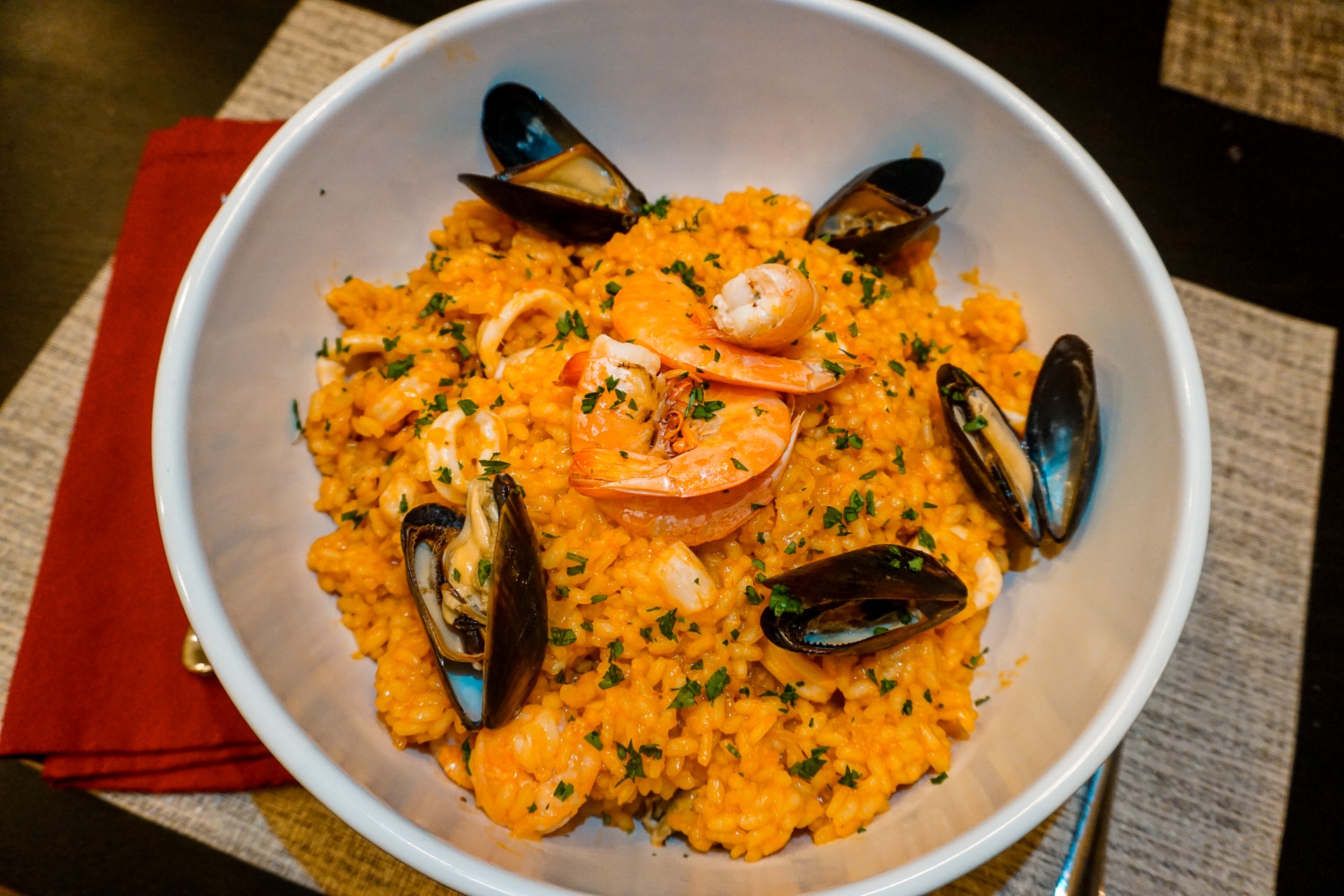seafood risotto gourmet traveller