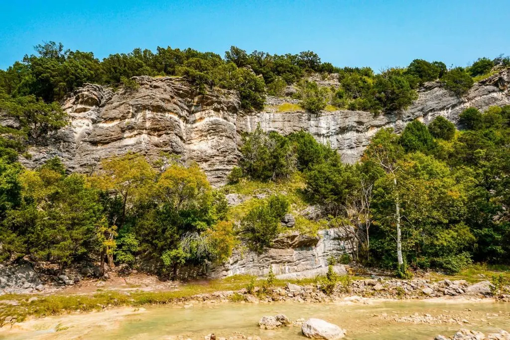 Arbuckle Mountains in Oklahoma.