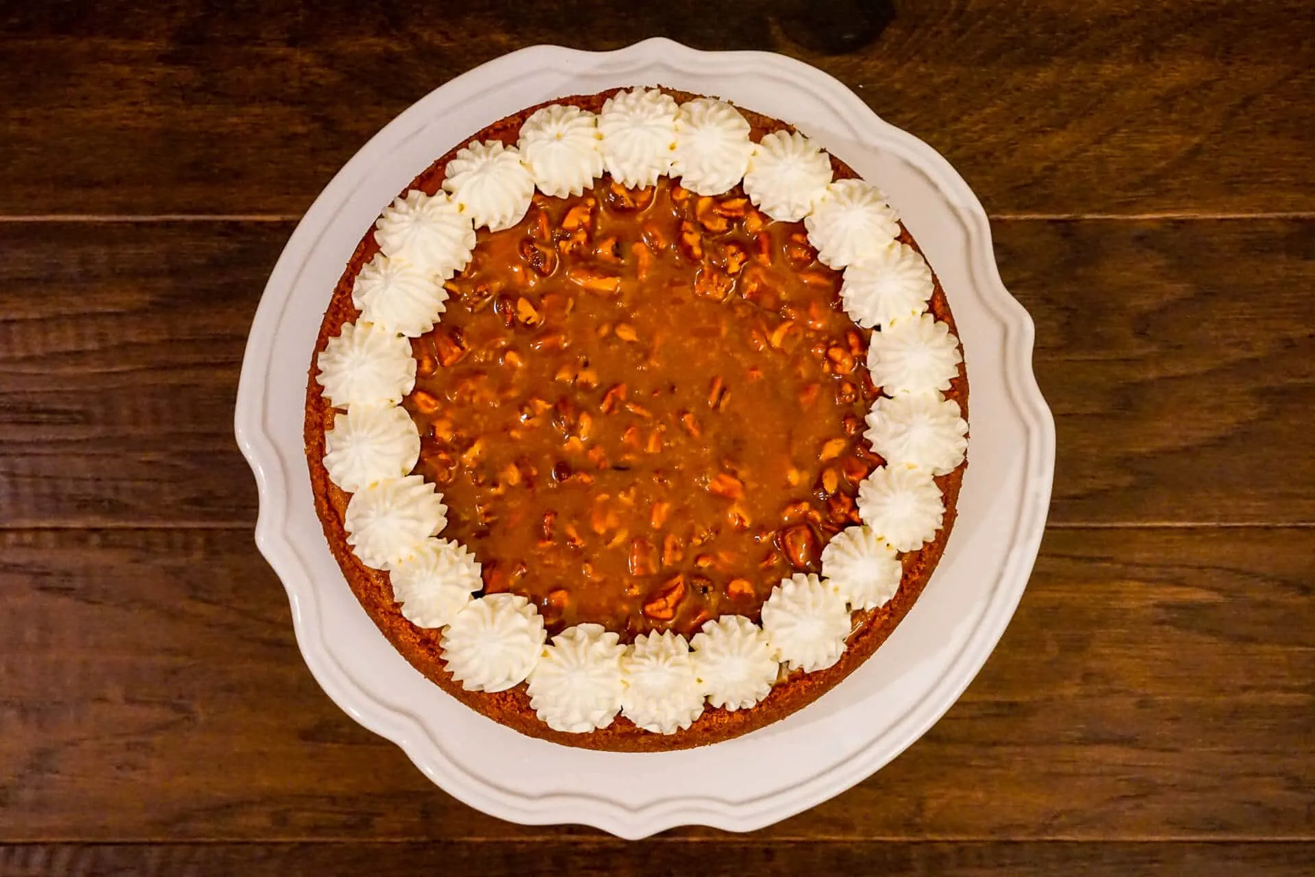 Thanksgiving Pumpkin Pecan Pie Cake - Nordic Ware