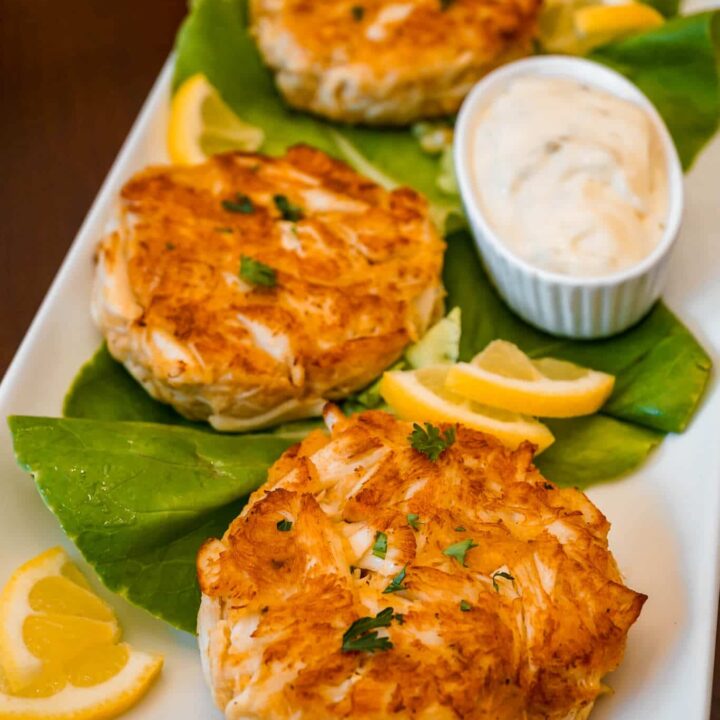Maryland Crab Cakes with Little Filler