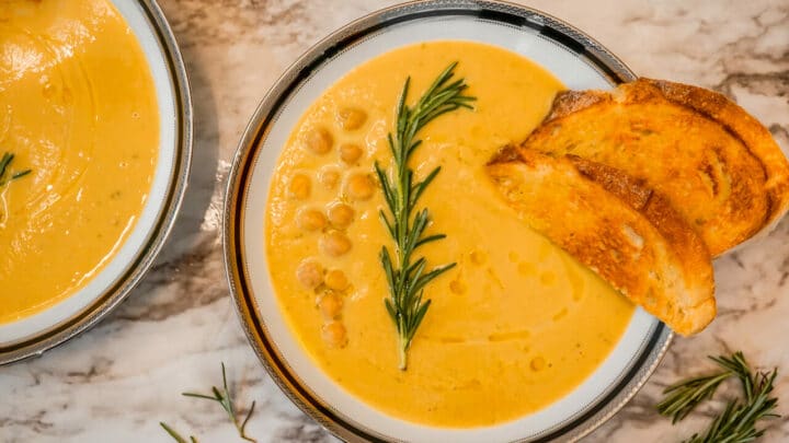 Creamy Tuscan Chickpea Soup Recipe