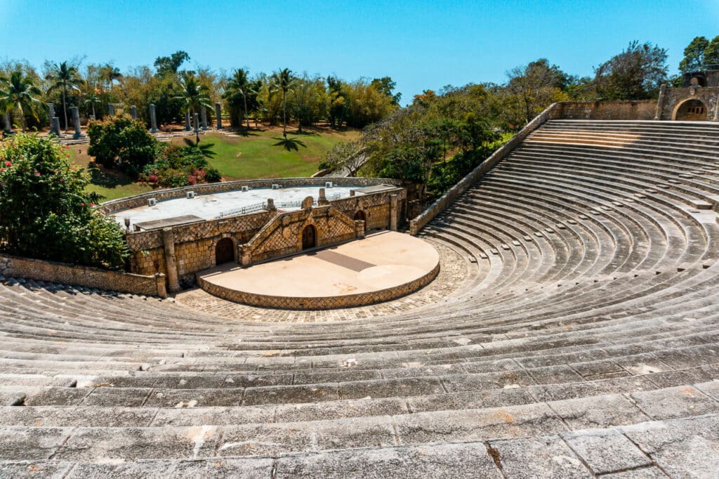 The Altos de Chavon Amphitheater.